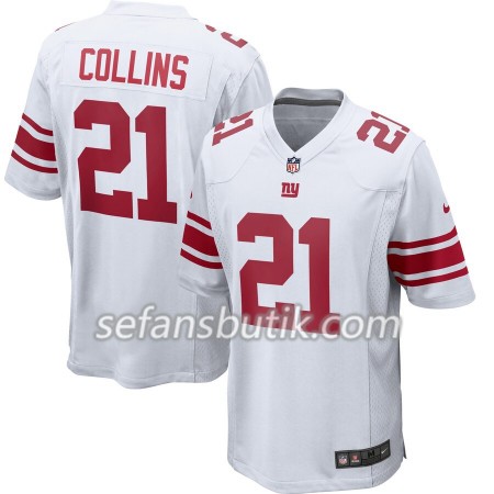 New York Giants Tröjor Landon Collins 21 Nike Vit - Herr